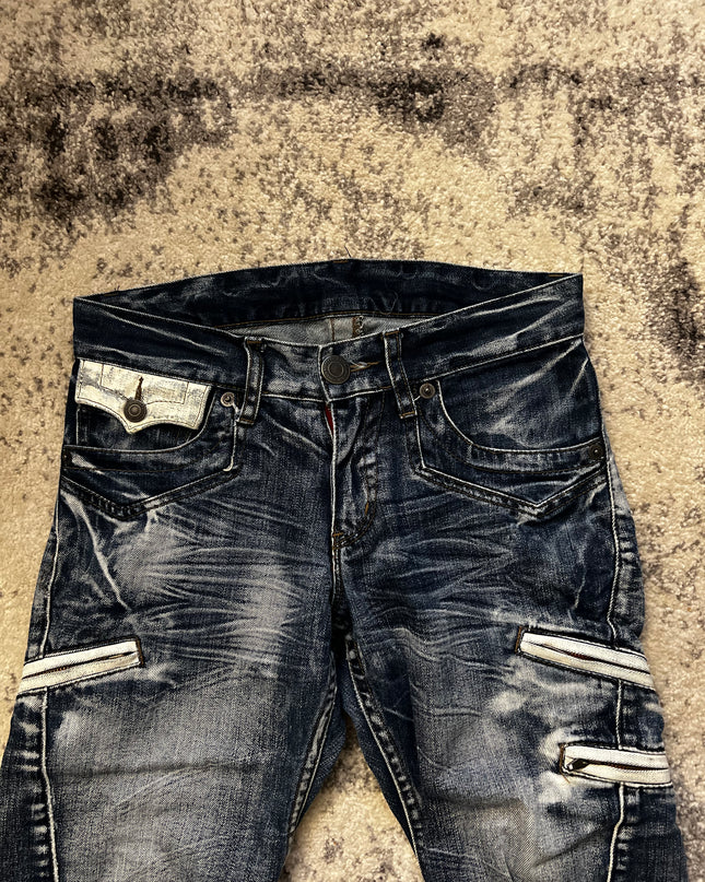 RATTLETRAP BLUE WHITE DENIM