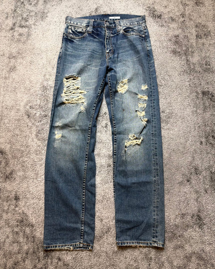 HARE "FRACTURED INDIGO" DENIM