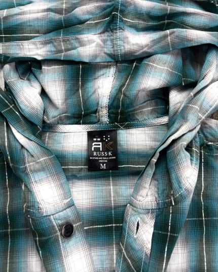 RUSS K "SEA FADE NOMAD" FLANNEL (M)