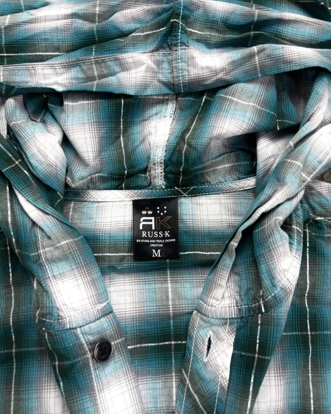 RUSS K "SEA FADE NOMAD" FLANNEL (M)