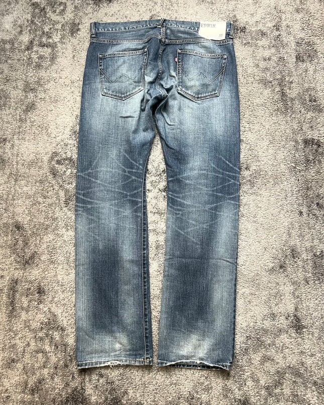 EDWIN XV "RADIOWAVE DAGGERCUT" DENIM