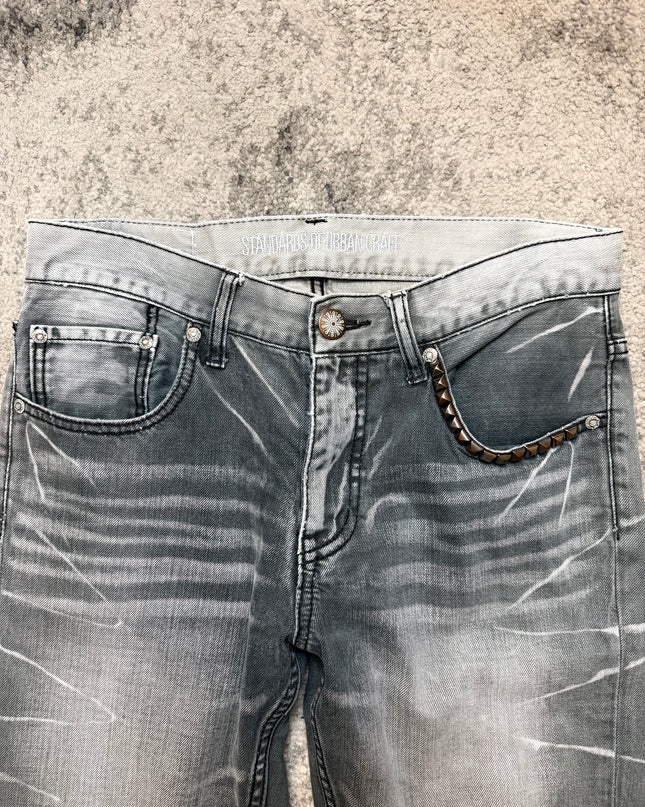 URBAN CRAFT "SILVER FADE" DENIM