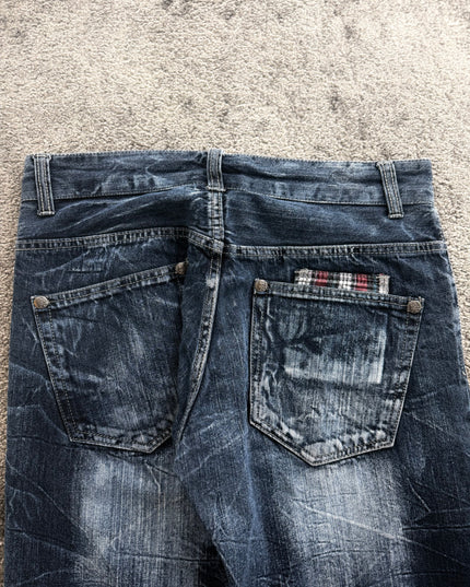 ROOT THREE "SCRIPT FADE" DENIM (S)