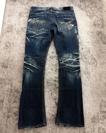 JACKROSE "VOLTAGE FADE FLARE" DENIM