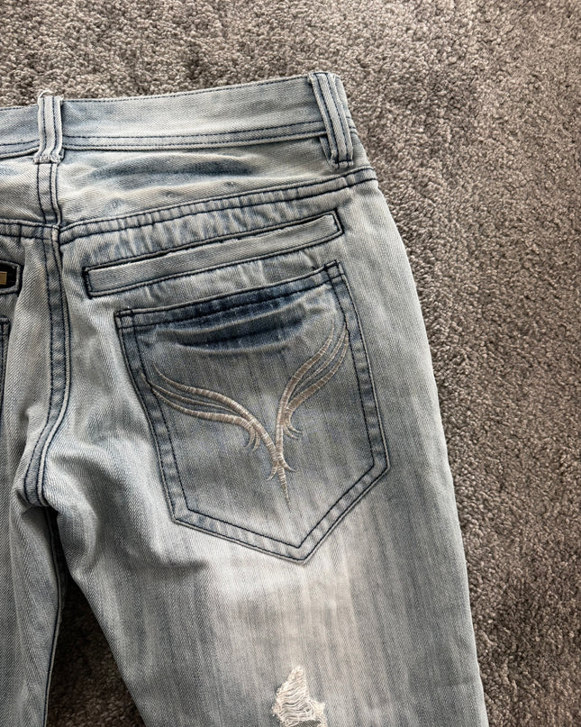 VICE FAIRY "PALE DAMAGE" DENIM (S-M)