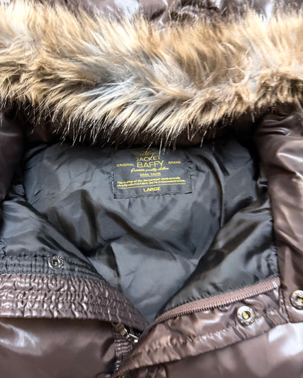 JACKET BAFFY "BROWN NOISE" PUFFER