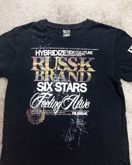 RUSS K "SIX STARS MANIFESTO" TEE (S)