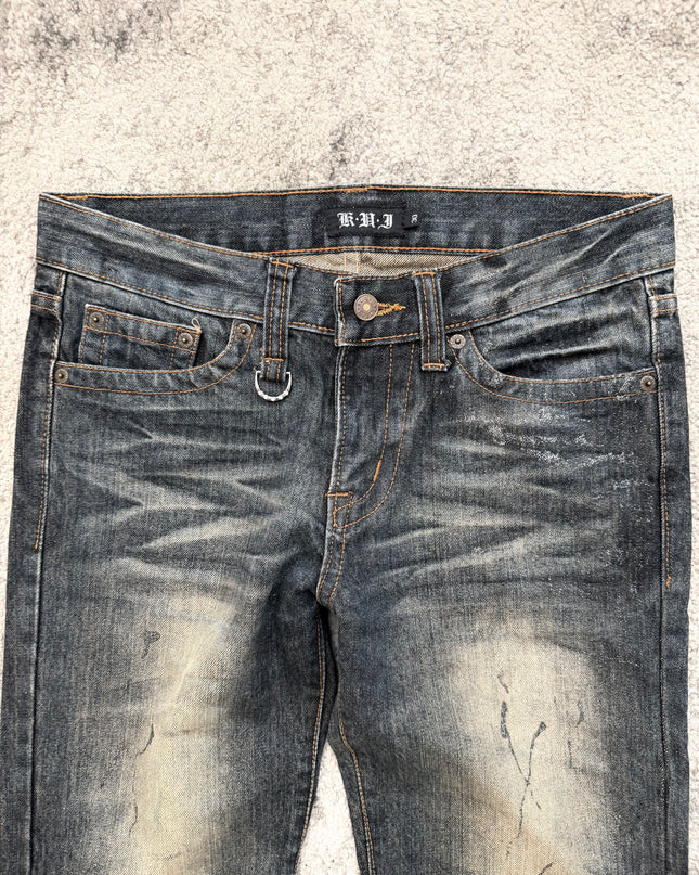 K.U.I "CONCRETE GHOST" DENIM