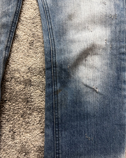 BANANA SEVEN "BLUE STATIC" DENIM