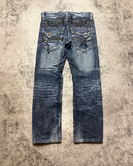 ANTI-LABEL "FADED SILENCE" DENIM