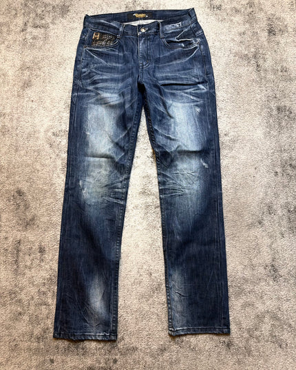 CLOUD72 "DISTORTED LOTUS" DENIM