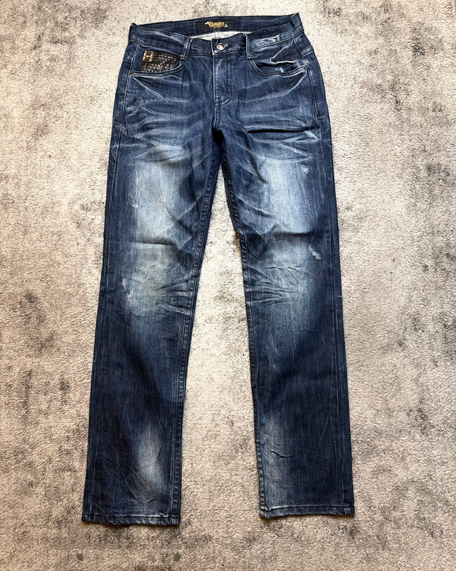 CLOUD72 "DISTORTED LOTUS" DENIM