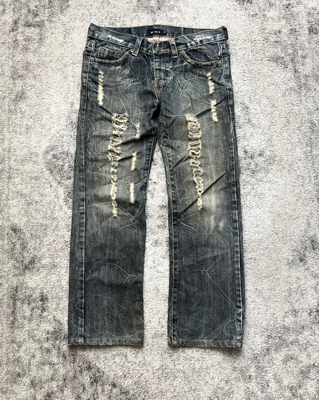 K.U.I "ASHES & FRAGMENTS" DENIM