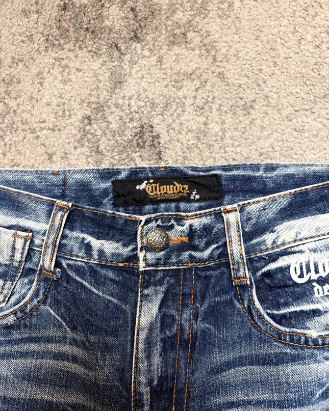 CLOUD72 "FROST WORN" DENIM