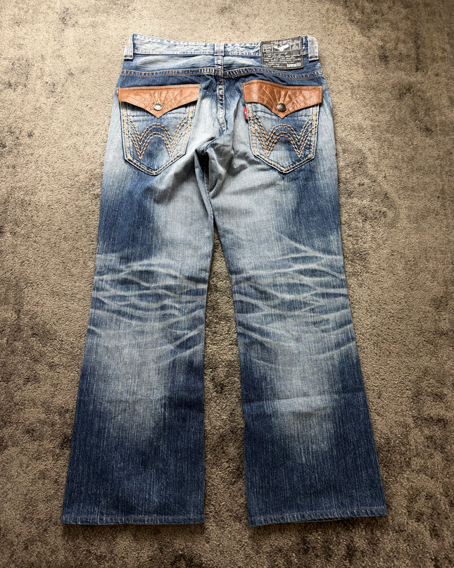 EDWIN "GHOST FADE FLARE" DENIM