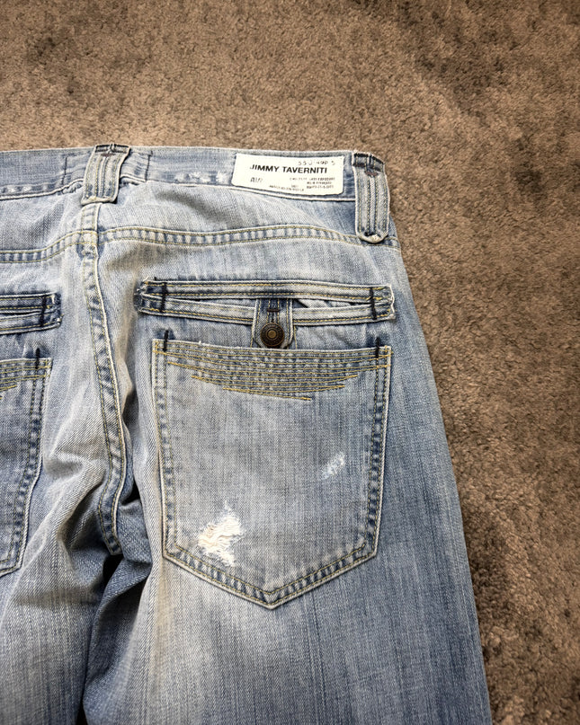 TAVERNITI "BROKEN LIGHT" DENIM