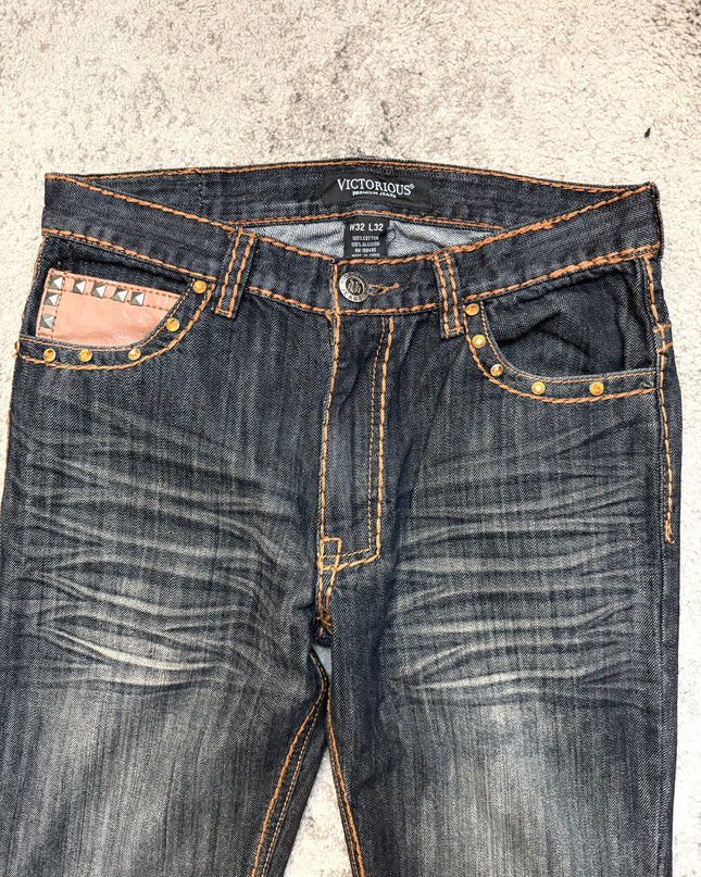VICTORIOUS "RUST WESTERN" DENIM