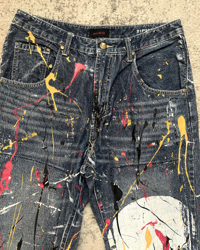 HN+DIE "ARTILLERY SKULL" DENIM