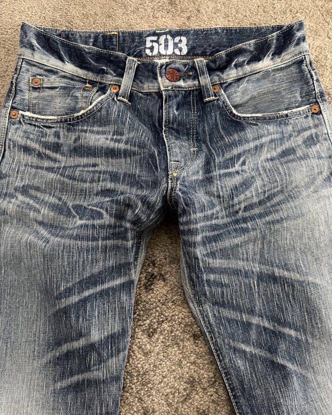 BLUE TRIP "503 HEAVY FADE" DENIM