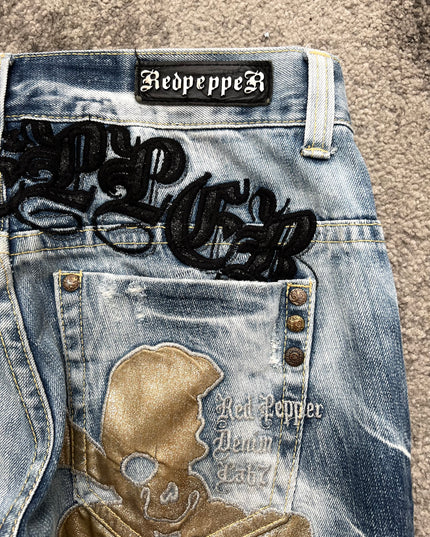 RED PEPPER "GRAVEYARD" DENIM