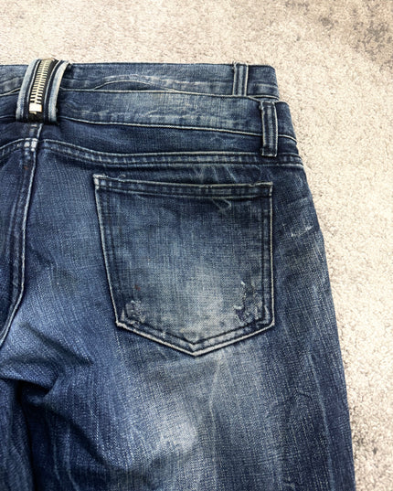 GLAD NEWS "DOUBLE WAIST" DENIM (M)