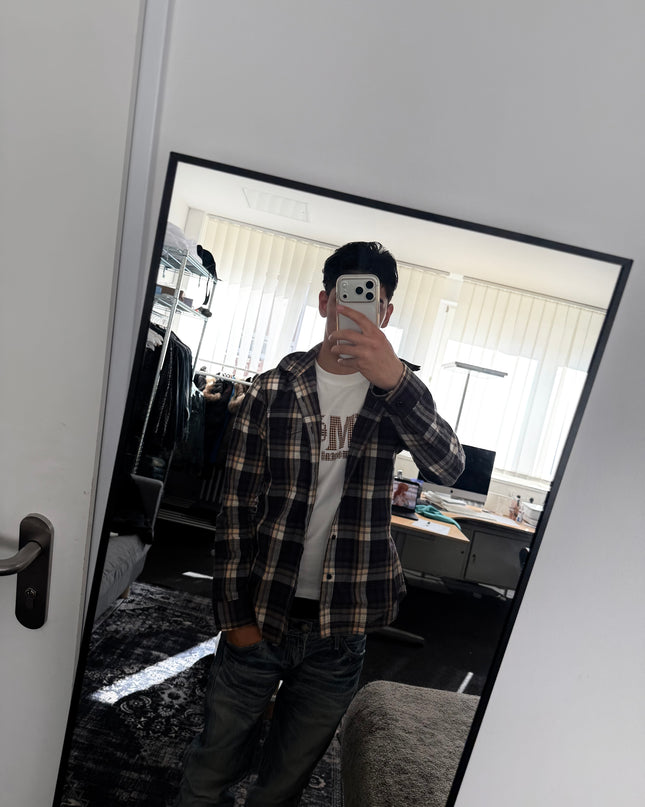 PPFM "LAYERED HOOD" FLANNEL (M)
