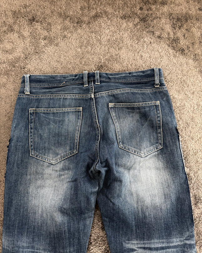 INTHEATTIC "MULTI ZIP" DENIM