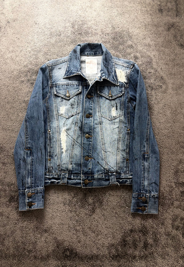 MIDAS "COLD MARBLE" DENIM JACKET