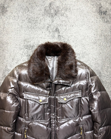 ABAHOUSE "SMOKED CHROME" PUFFER