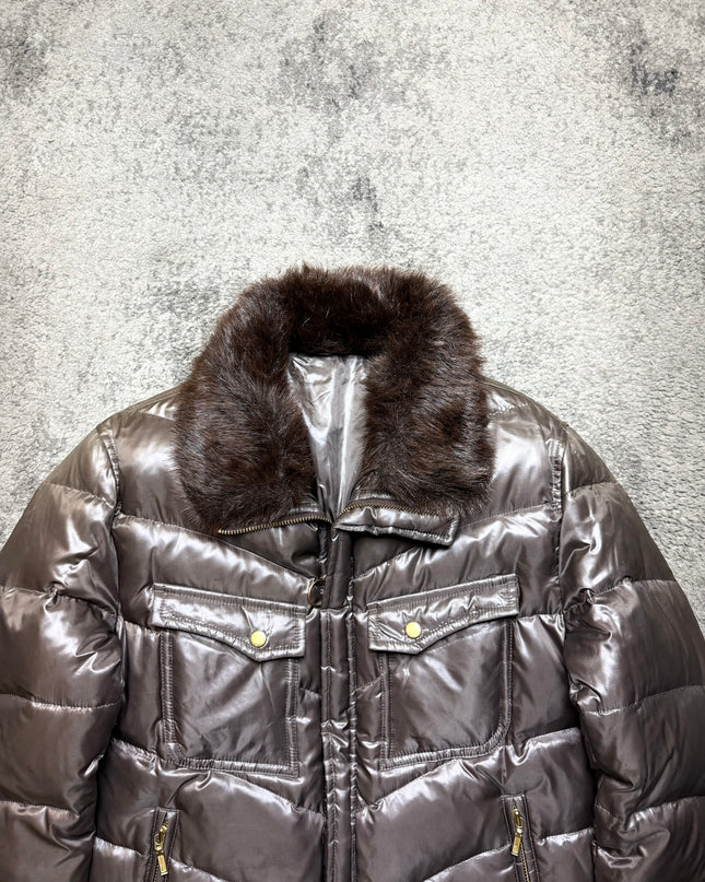 ABAHOUSE "SMOKED CHROME" PUFFER