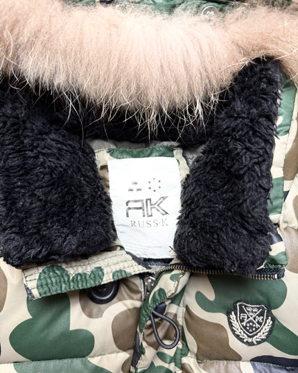RUSS K "CAMOUFLAGE SILENCE" PUFFER