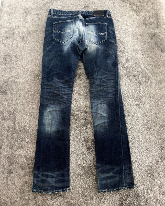 FUGA "MIDNIGHT FADE" SLIM DENIM (S-M)