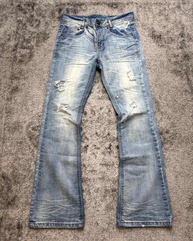 GENNARO "SUNBLEACH SHARDS" DENIM