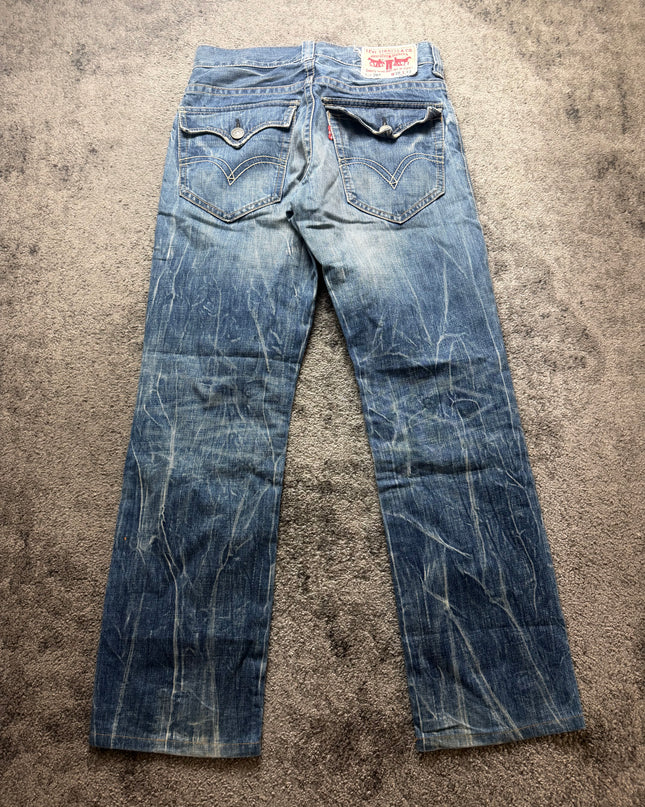 LEVIS "ZIPPER FADE" DENIM (S-M)