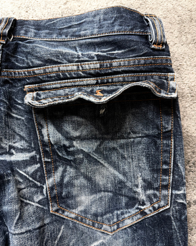 NYLAUS "CRUSHED SILENCE" DENIM