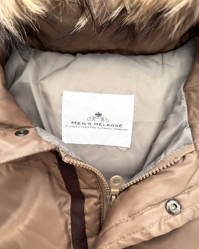 MENS MELROSE "TAUPE HORIZON" PUFFER