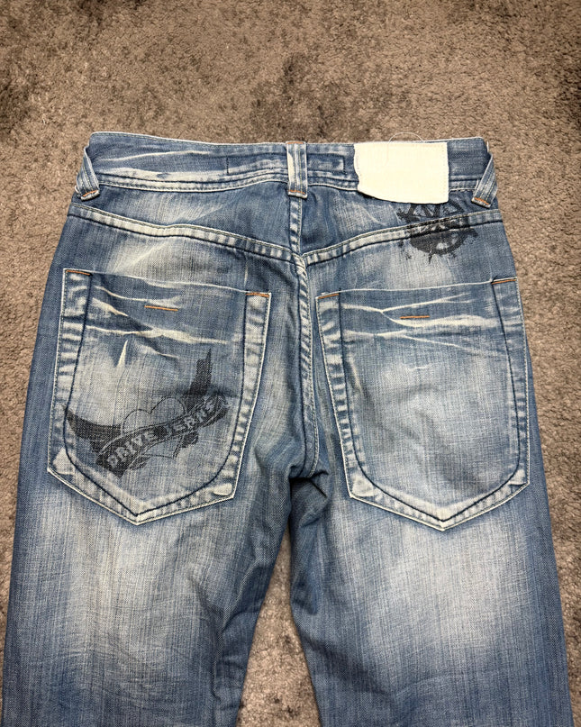 DRIVE JEANS "BAD GIRL FADE" DENIM
