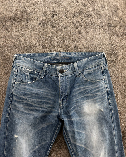 MURDER LICENSE "GHOST FADE DISTRESSED" DENIM (M)