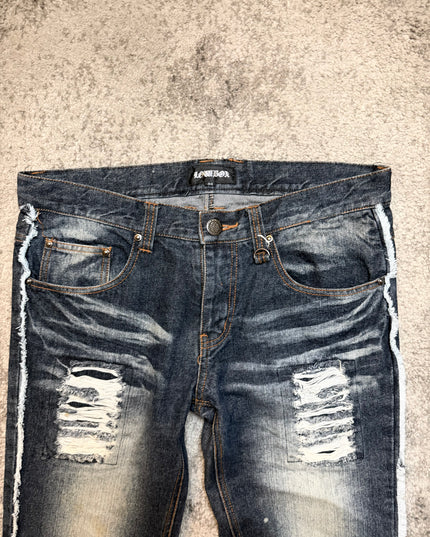 LOWBOX "DESTROYED GHOSTLINE" DENIM