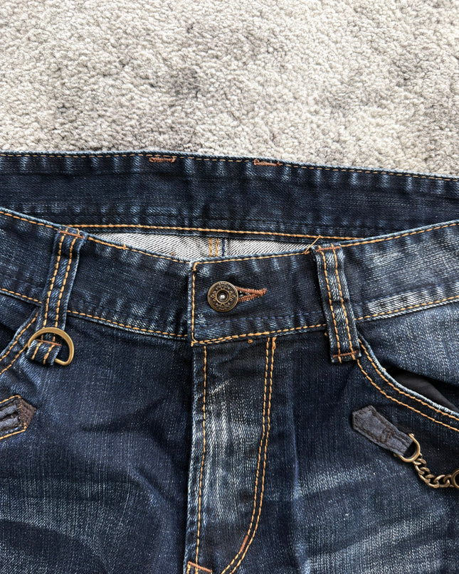 NICOLE CLUB "UTILITY FADE" DENIM (S-M)