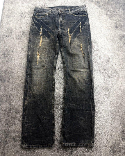 BACK & FORTH "DISTRESSED" DENIM (M)