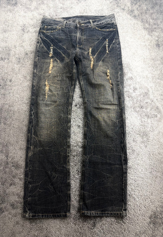 BACK & FORTH "DISTRESSED" DENIM (M)