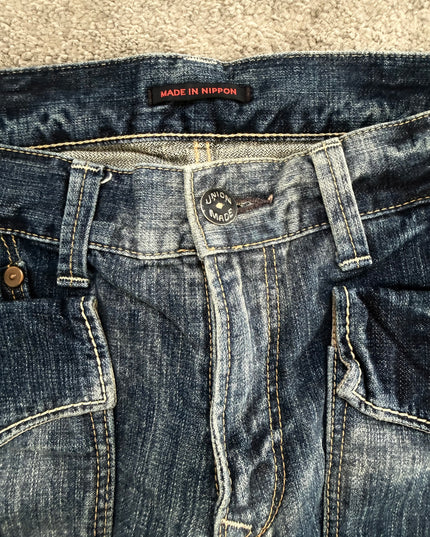 BLUE WAY "SHADOW WASH" DENIM
