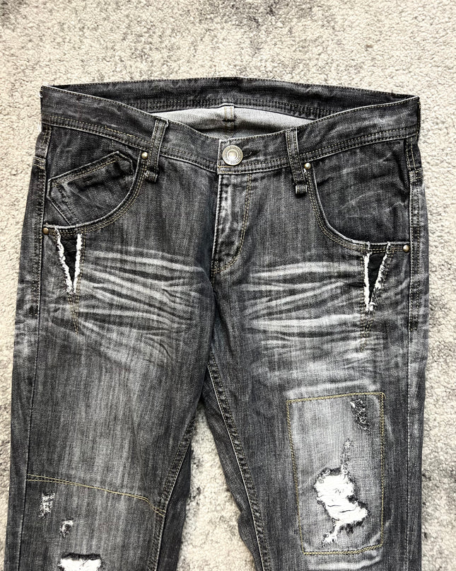 RATTLETRAP "FRACTURED EDGE" DENIM