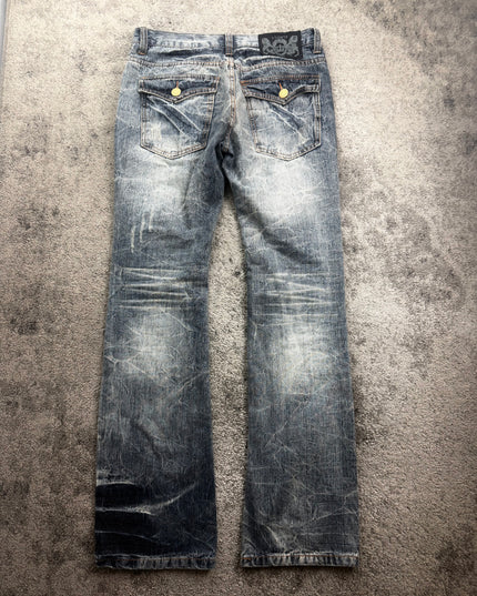 LOWBOX "DESTROYED FADE" DENIM (S)