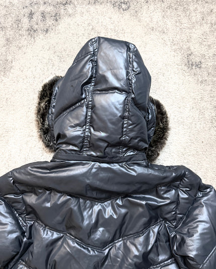 CHRISTIAN ORANI "MIDNIGHT ALLOY" PUFFER