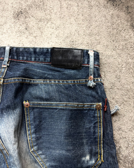 IBJ "FRACTURED FADE" DENIM