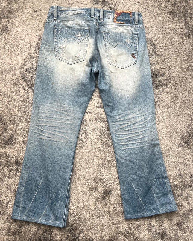 CULT OF INDIVIDUALITY "CHAOS WASH" DENIM