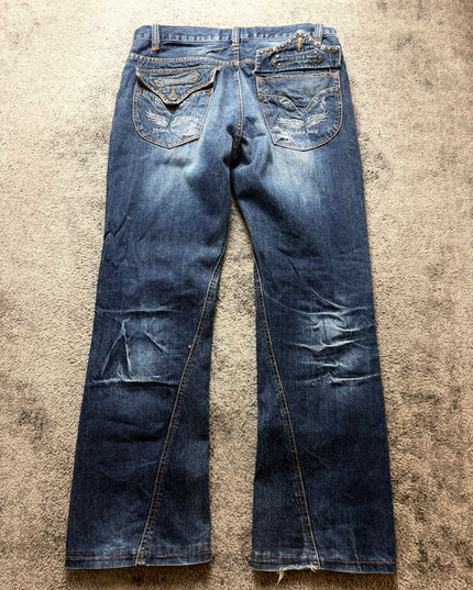 NYLAUS "SOFT COLLAPSE" DENIM