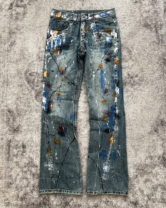 SEMANTIC DESIGN "PAINTED NOISE" DENIM